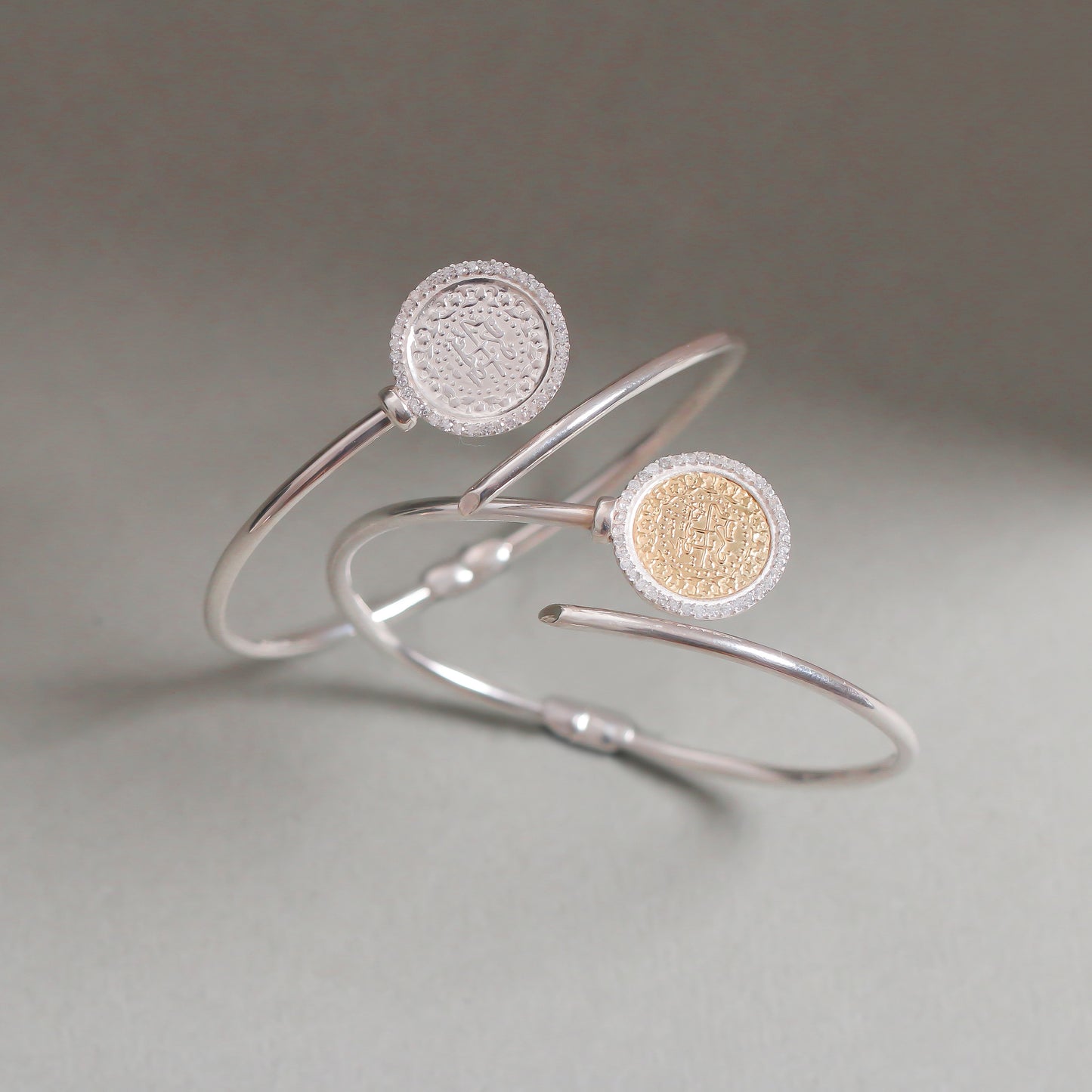 Gold Lira Bangle