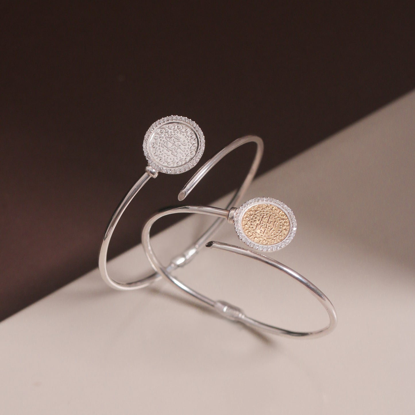 Silver Lira Bangle