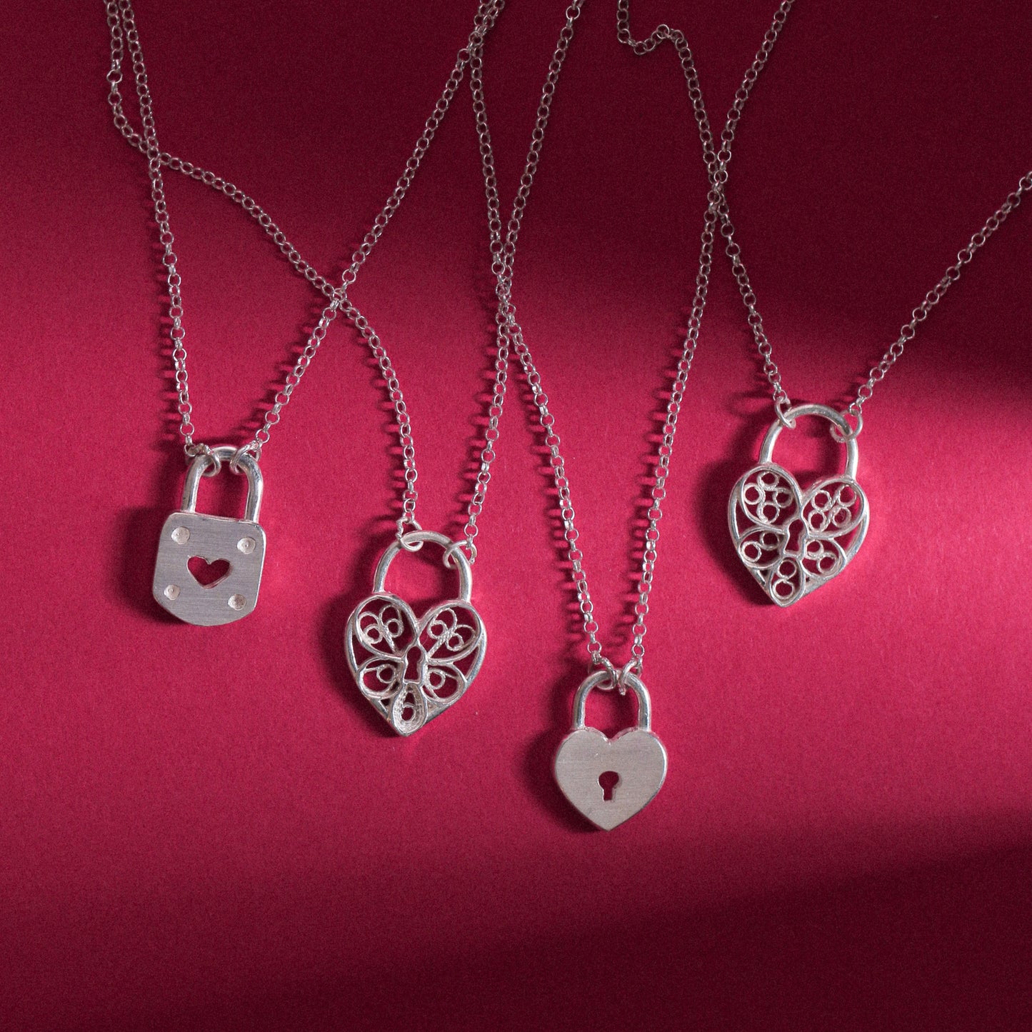 Love Filigree Lock #2