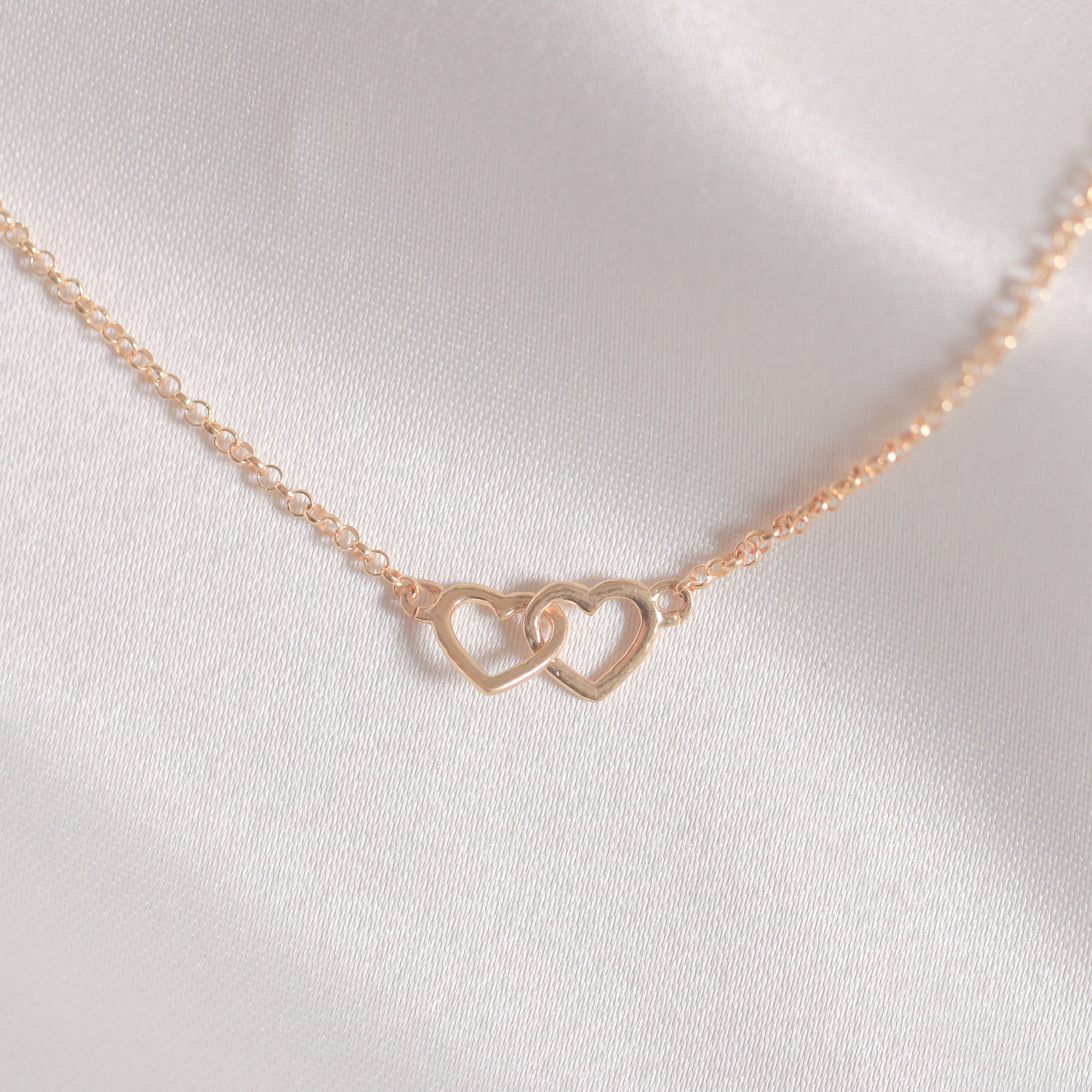 Intertwined Hearts Necklace