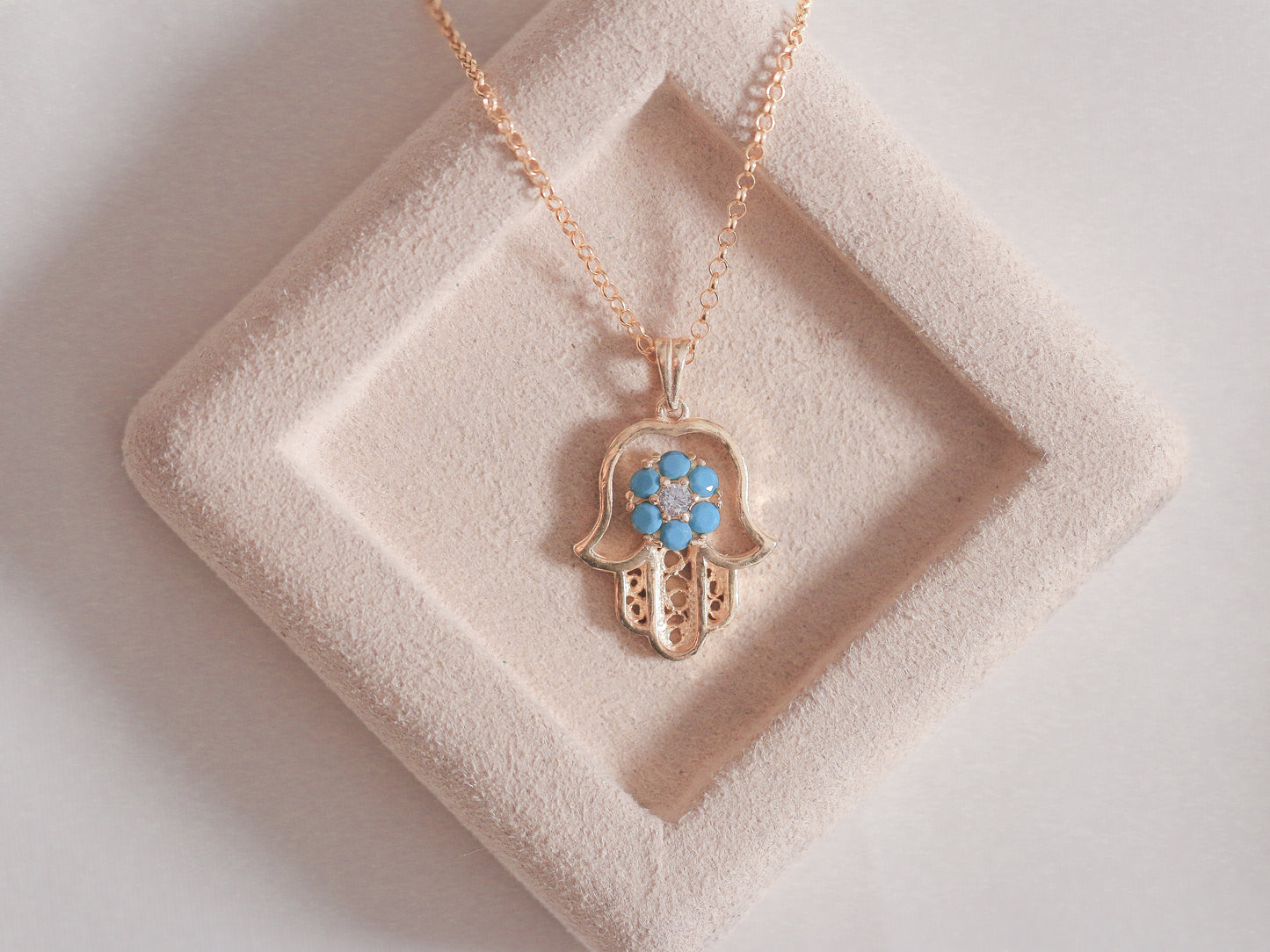 Fairuz Zahra Hamsa Pendant