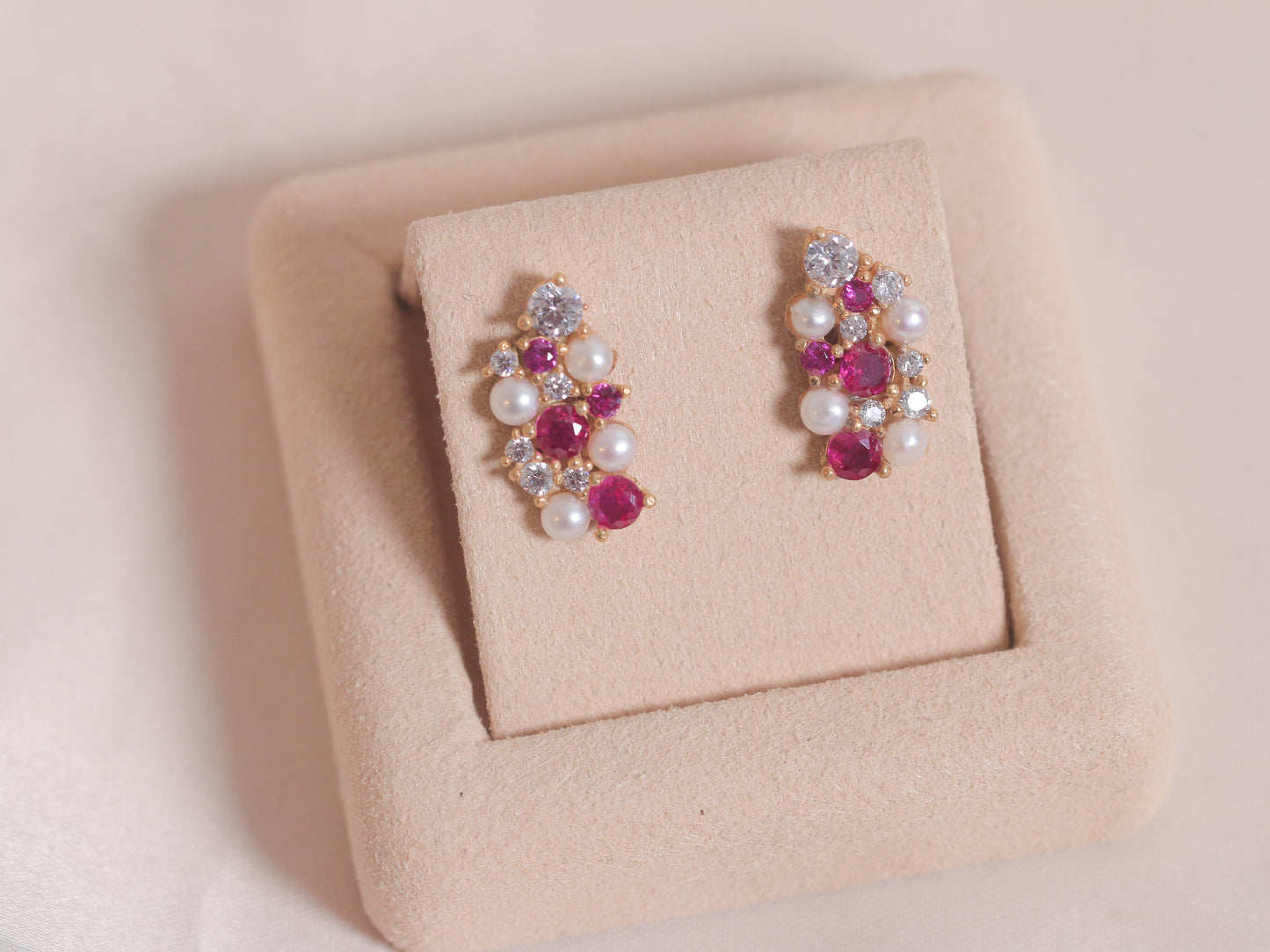 Cluster Earrings