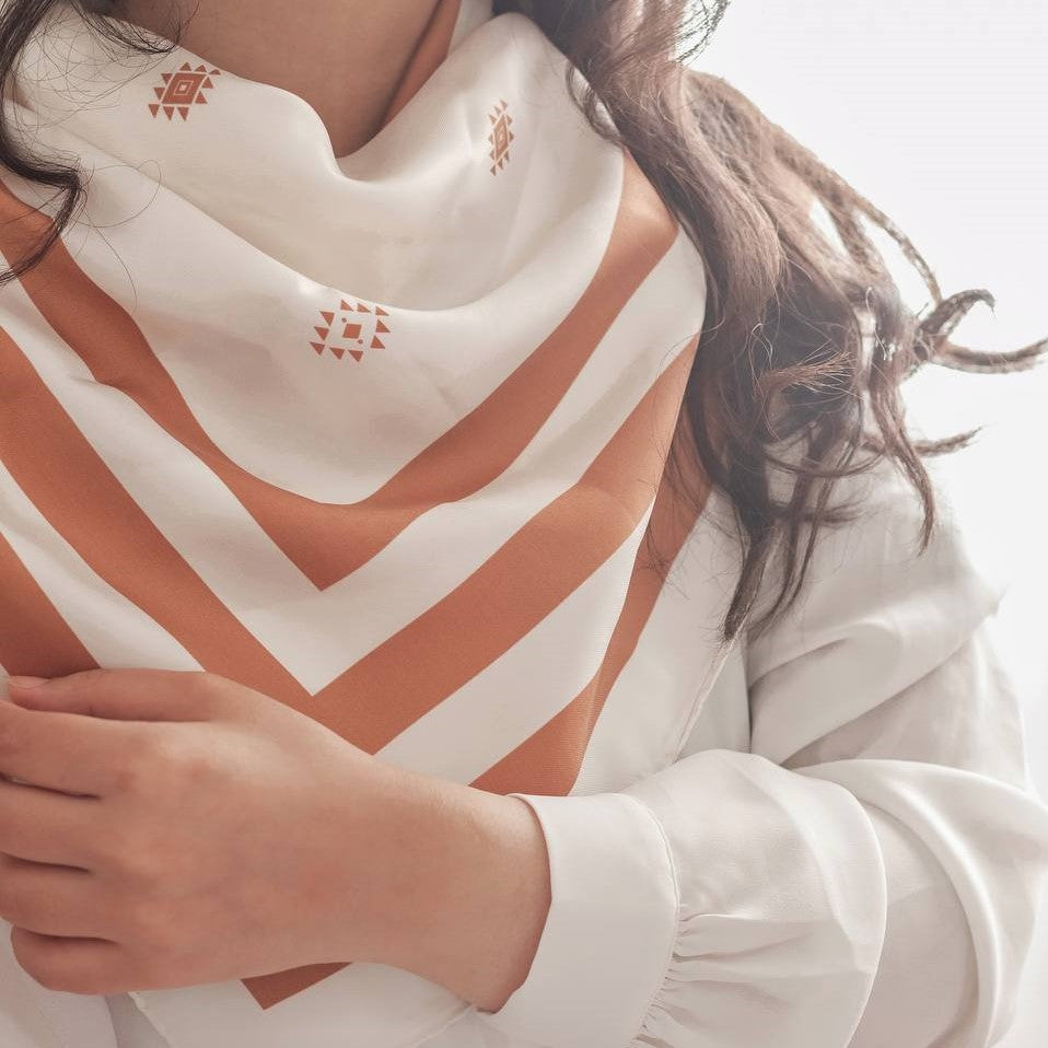 Gadamis Silk Scarf