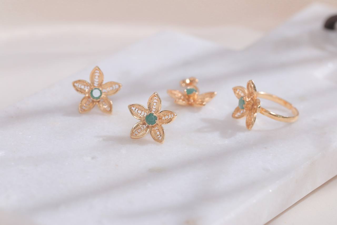 Emeralds FLR Set
