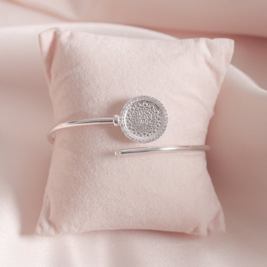 Silver Lira Bangle