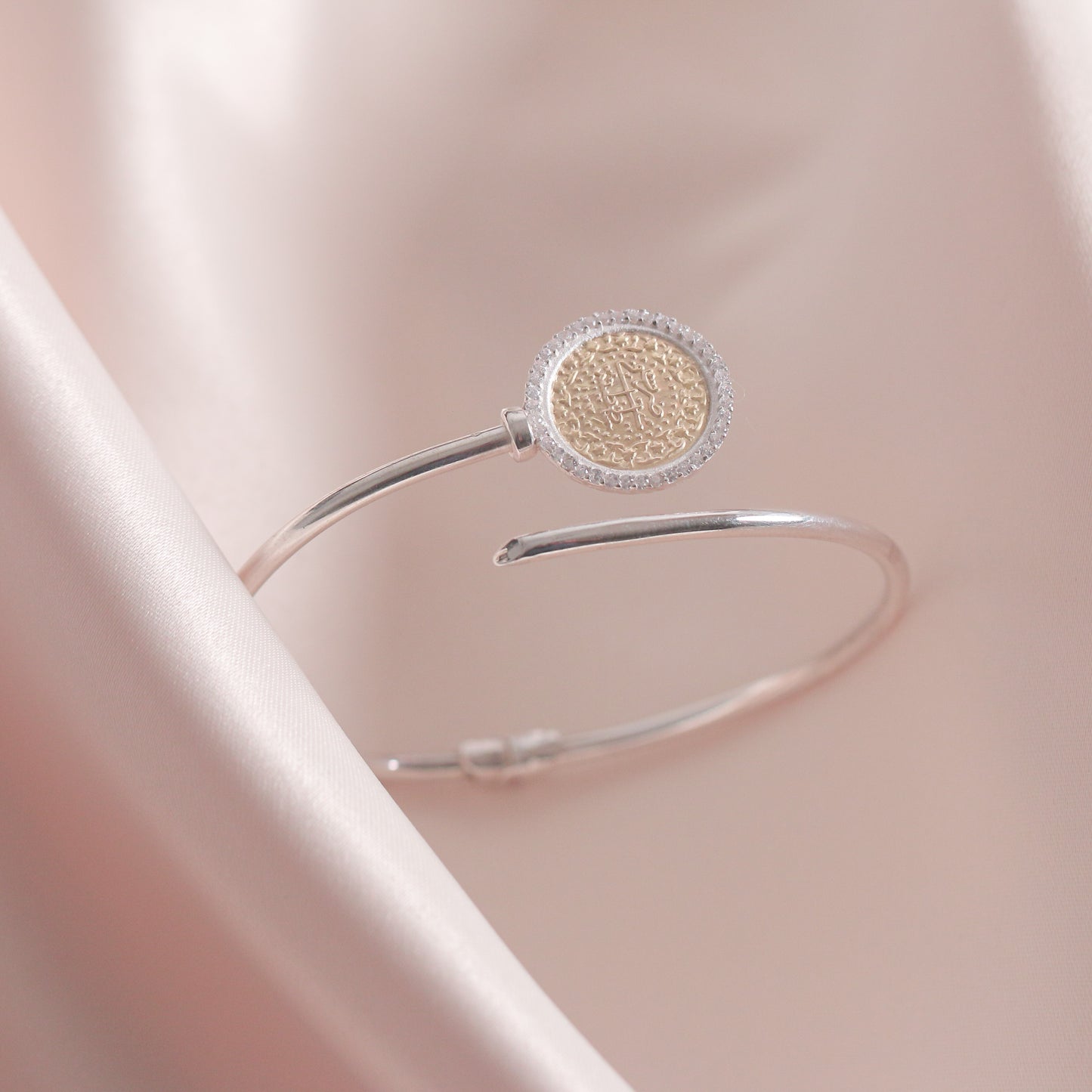 Gold Lira Bangle