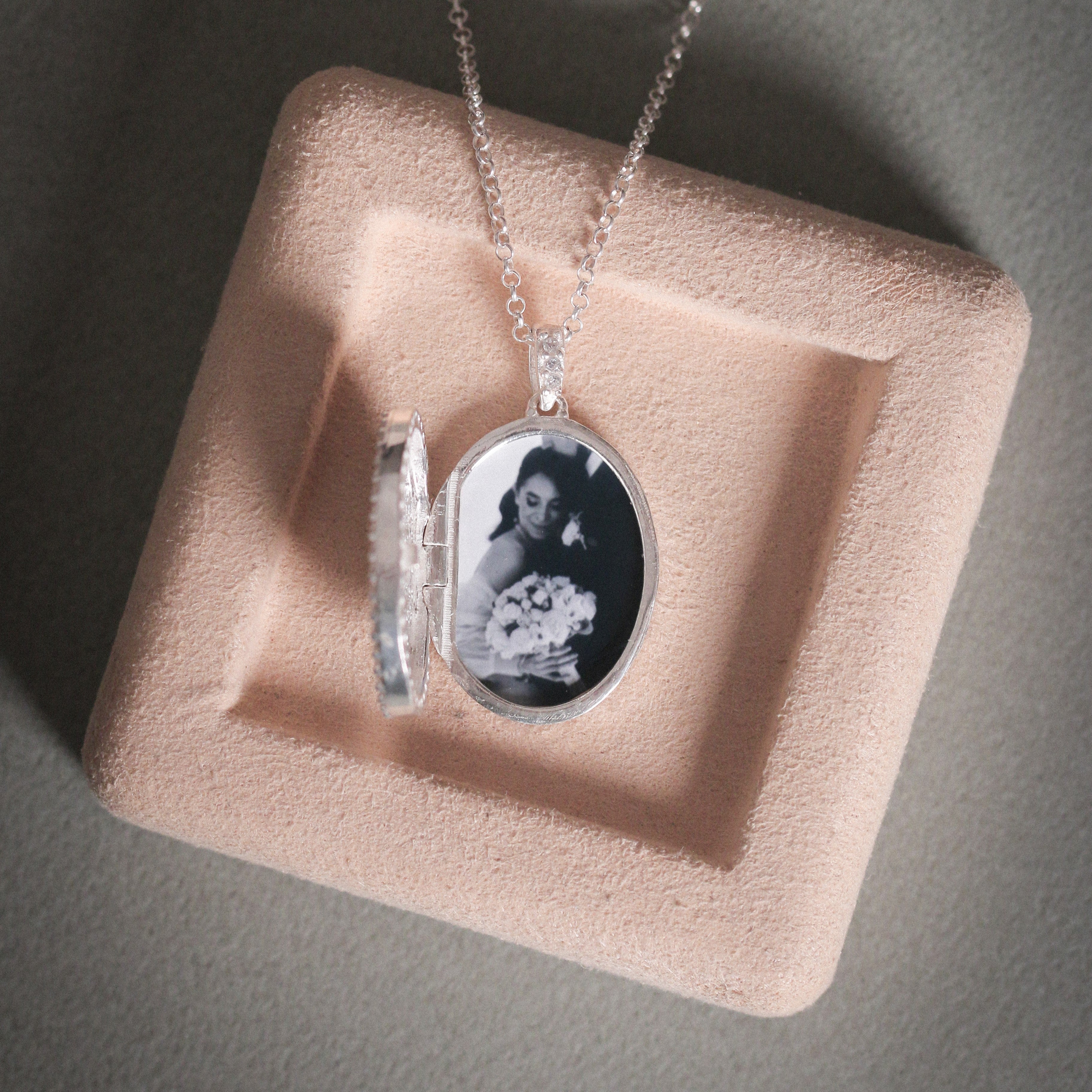 Silver Ayat El-Kursi Locket