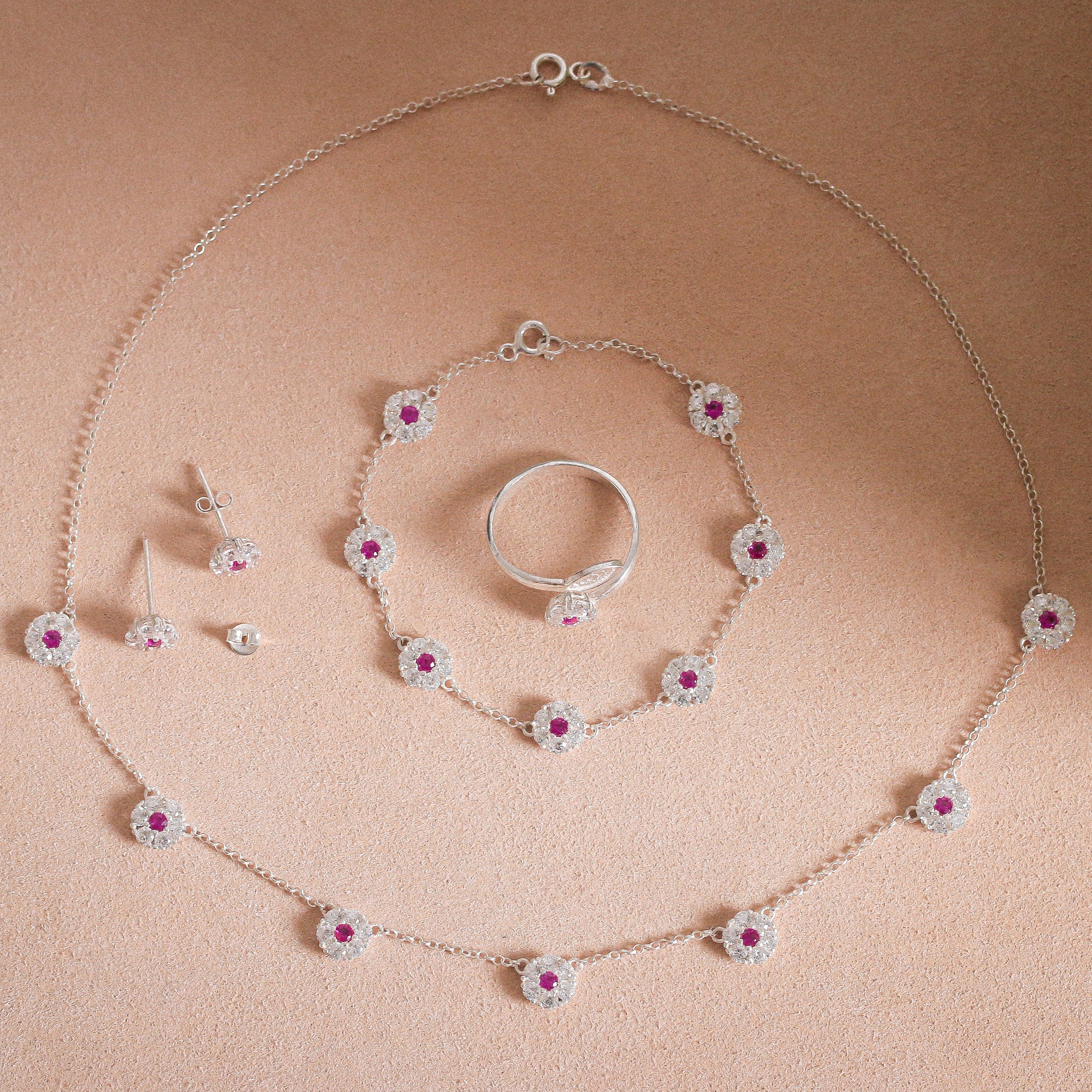 7 Red Zahra Bracelet