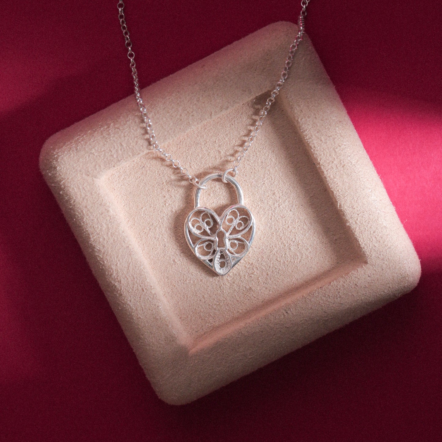 Love Filigree Lock #1