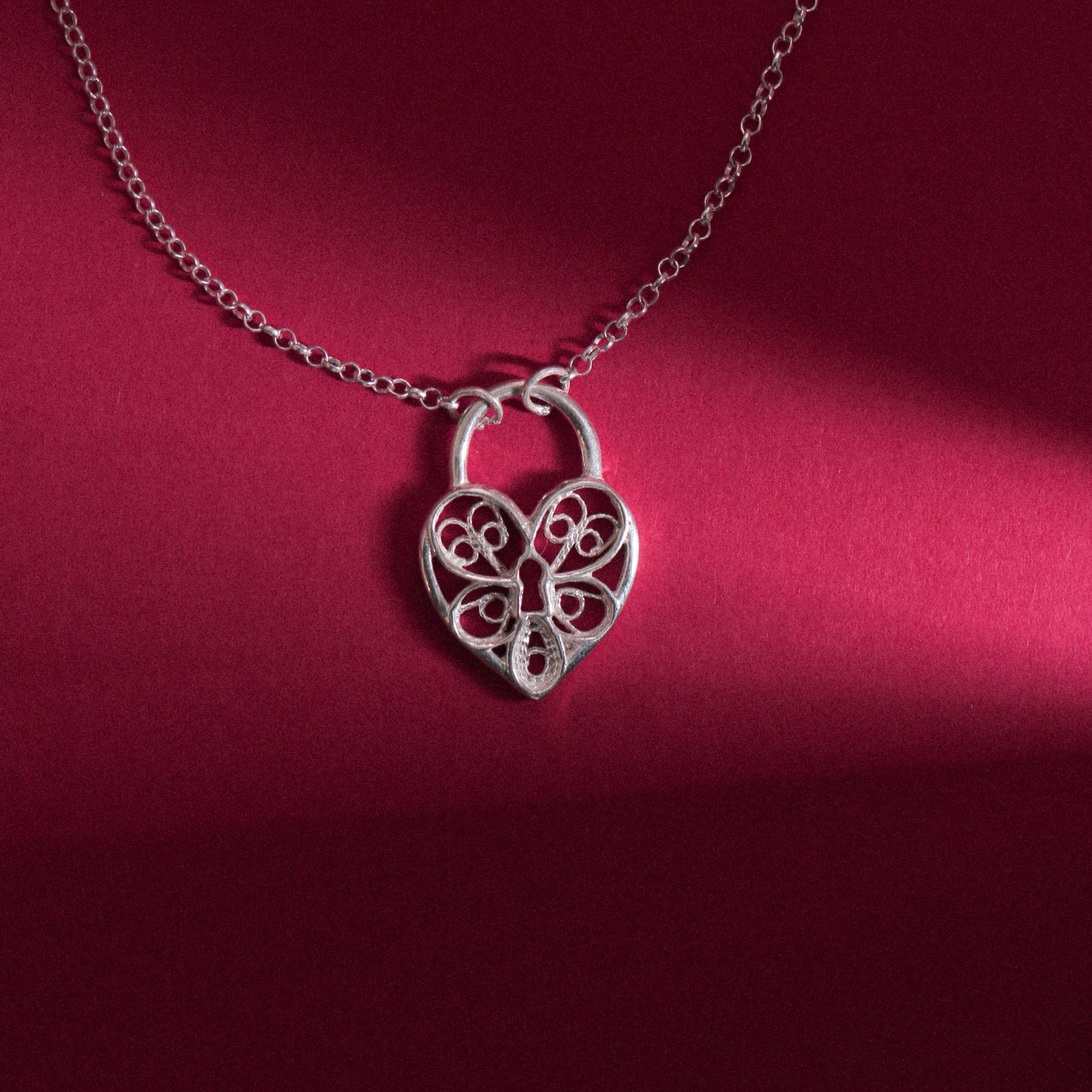 Love Filigree Lock #1