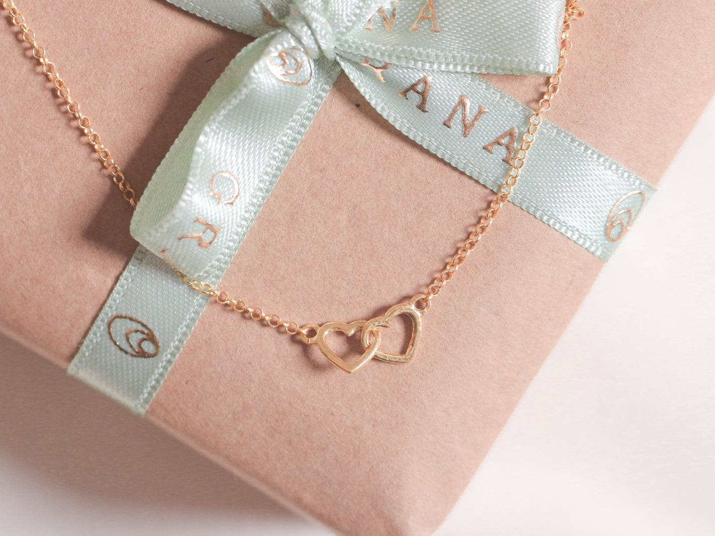 Intertwined Hearts Necklace