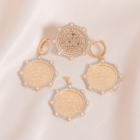 Fairuz & Pearls Big Lira Set